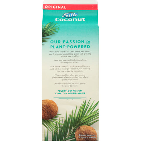 Silk Original Pure Coconut Milk, 64 Ounce -- 6 per case.