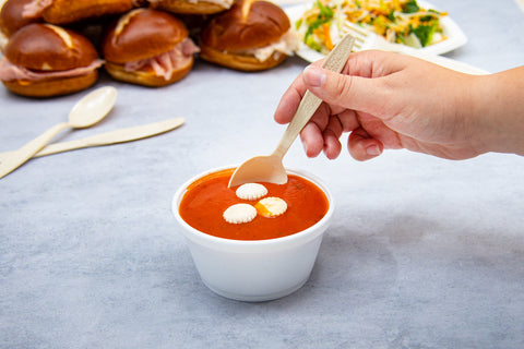 Solo Guildware® SPOON SOUP PLASTIC HEAVY WEIGHT CHAMPAGNE PS