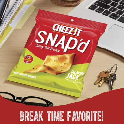Kelloggs Cheez It Jalapeno Jack Cracker, 2.2 Ounce -- 6 per case