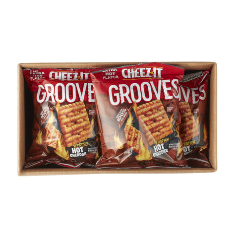 Kelloggs Cheez It Scorchin Hot Cheddar Cracker, 3.25 Ounce -- 6 per case
