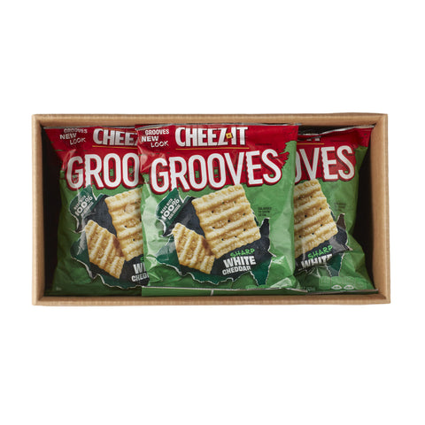 Cracker Grooves Sharp White Cheddar