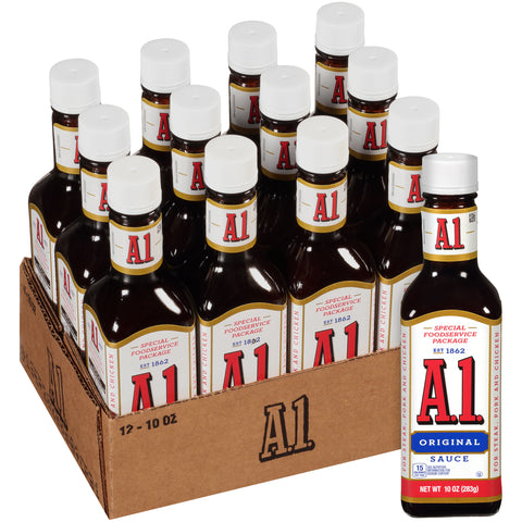 Sauce Steak Glass Bottle