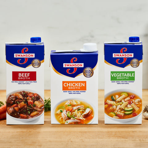 Swanson Beef Broth, 32 Ounce -- 12 per case.
