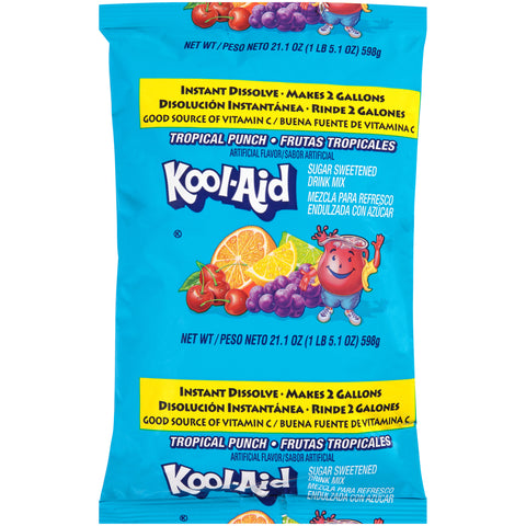 Drink Mix Tropical Punch Yields 2 Gal