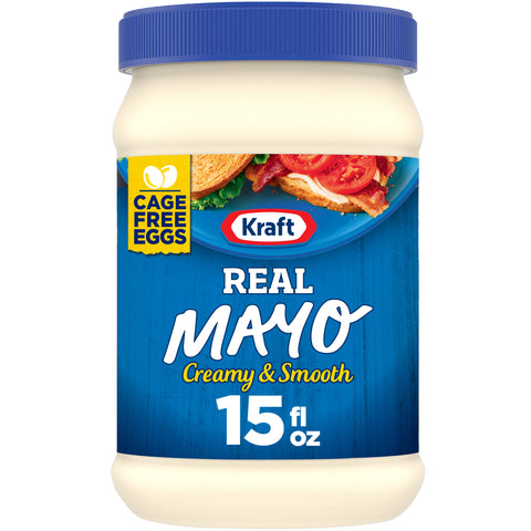 Kraft Real Mayonnaise, 15 Ounce -- 12 per case.