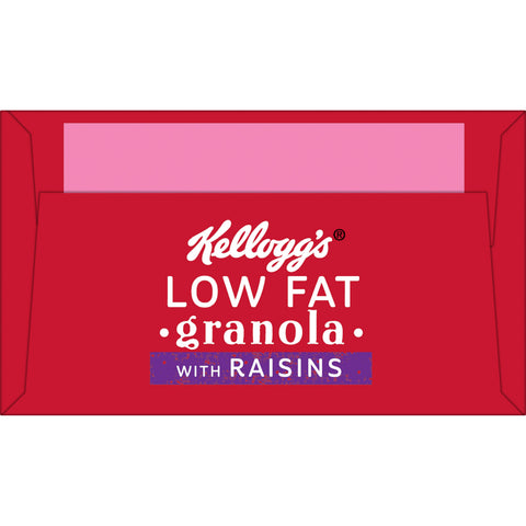 Cereal Granola Low Fat W/ Raisins Individual Box