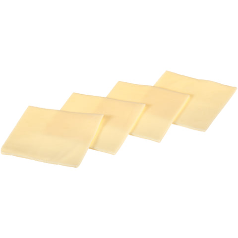 Kraft American Sliced White Cheese, 5 Pound -- 4 per case.