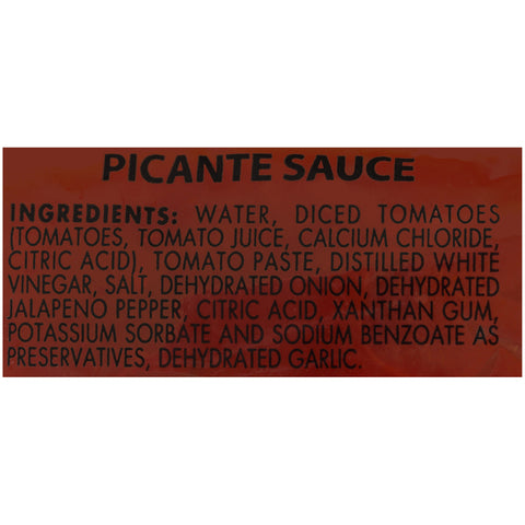 Salsa Del Sol Picante Sauce -- 200 Count .5 Ounce