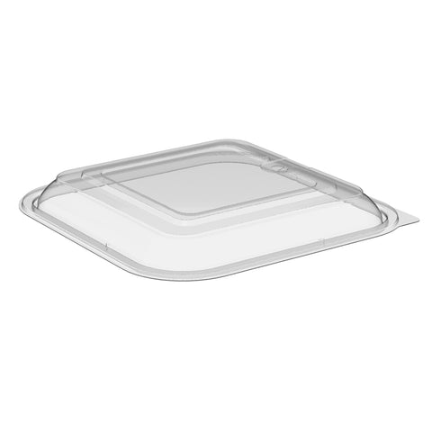Culinary Squares® LID DOME LOW PLASTIC CLEAR ANTI-FOG VENTED MW FITS CS85321B