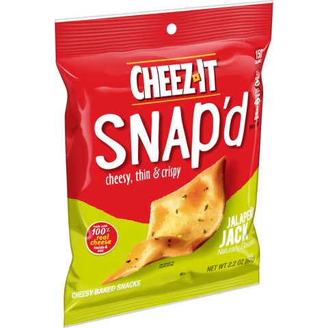 Kelloggs Cheez It Jalapeno Jack Cracker, 2.2 Ounce -- 6 per case