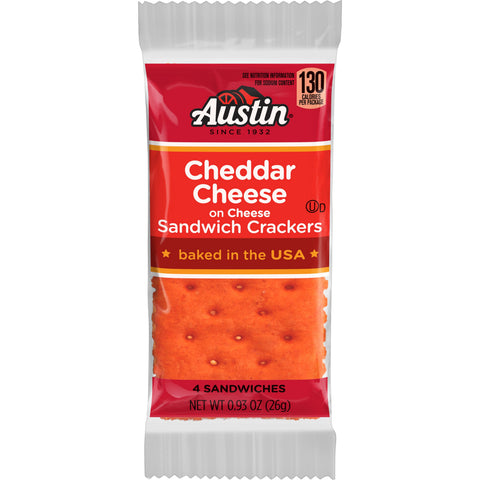 Cracker Cheese W/ Cheddar Cheese 0.93 Oz