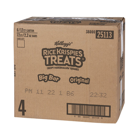 Snack Bar Rice Krispies Treat Original Square