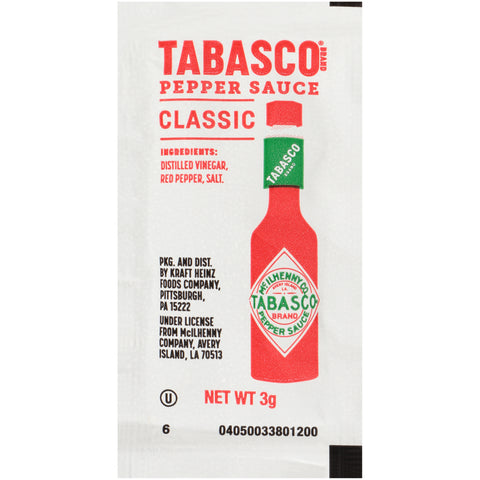 Tabasco® Brand SAUCE TABASCO SINGLE SERVE PACKET