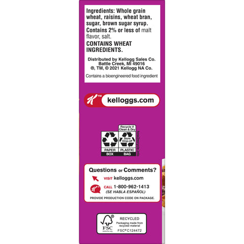 Cereal Raisin Bran® Individual Box