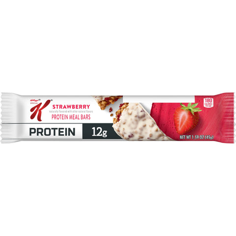 Kelloggs Special K Protein Meal Bar, Strawberry, 1.59oz, 8/Box