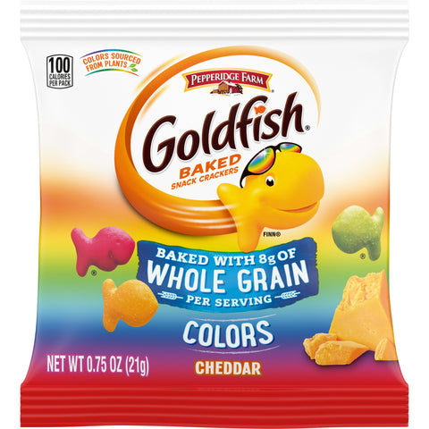 Pepperidge Farm® SNACK GOLDFISH® COLORS CHEDDAR WHOLE GRAIN