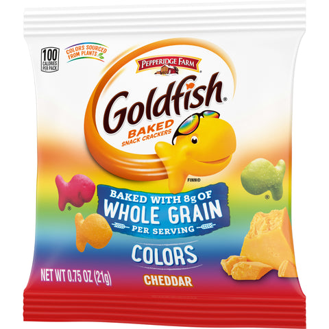 Pepperidge Farm® SNACK GOLDFISH® COLORS CHEDDAR WHOLE GRAIN