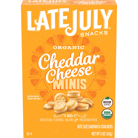 Late July Snacks CHIP, RICH & CHEDDAR MINI
