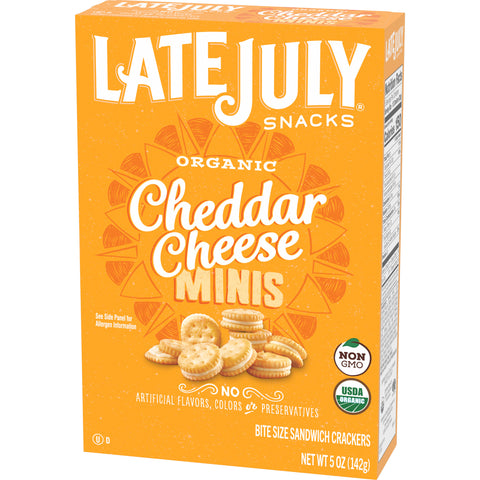 Late July Snacks CHIP, RICH & CHEDDAR MINI