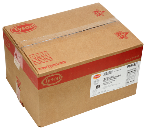 Tyson® CHICKEN BREAST SPLIT W/O BACK MEDIUM UC IF 8 OZ 10154570928