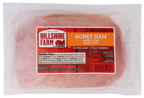 Hillshire Farm® HAM HONEY WATER ADDED SLICED .67 OZ 10321870414