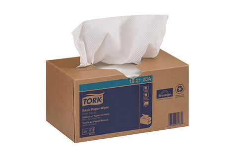Wiper Towel Pop-up White 2-ply 9x10