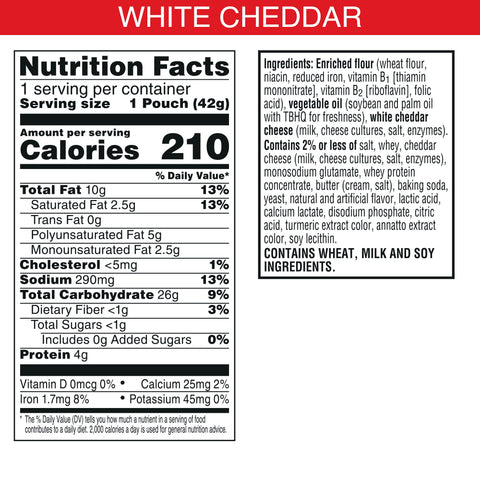 Cracker Cheez-it® White Cheddar