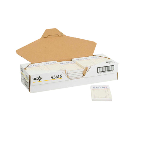 Guest Check Paper 1 Part Salmon 16 Line 3.5x6.75