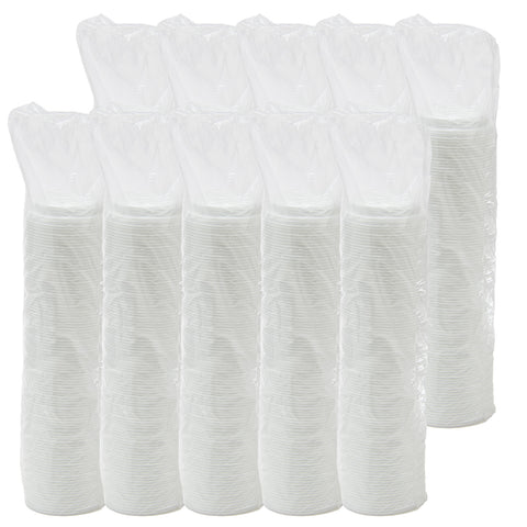 Lid White F/ Cappuccino Foam Cup 12-20 Oz