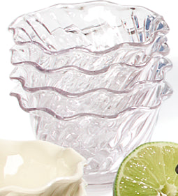 Carlisle DISH TULIP CASH & CARRY CLEAR 5 OZ