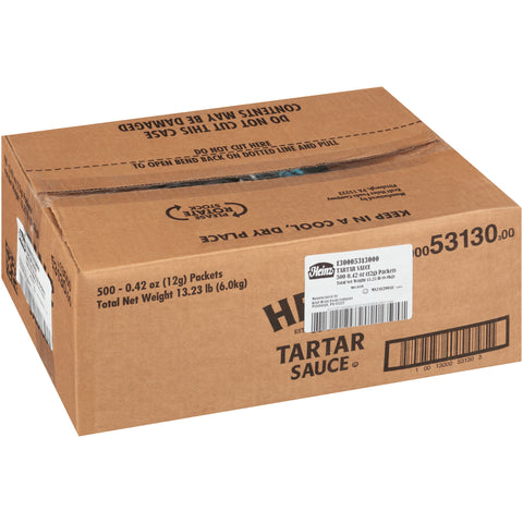 Heinz Tartar Sauce Single Serve, 12 Gram -- 500 Case
