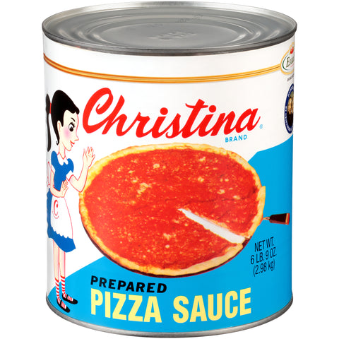 Christinas Heavy Prepared Pizza Sauce with Olive Oil, 105 Ounce -- 6 per case.