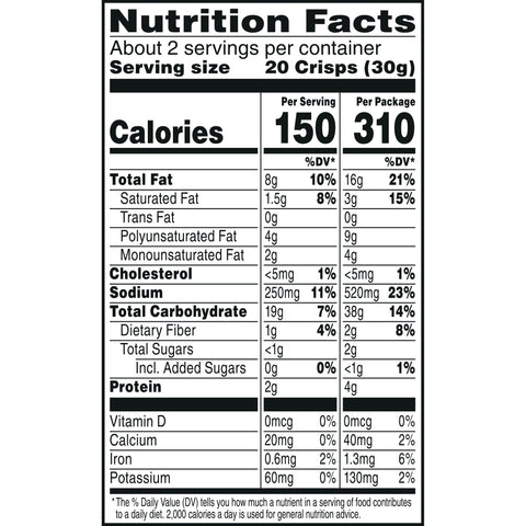 Kelloggs Cheez It Double Cheese Cracker, 2.2 Ounce -- 6 per case.