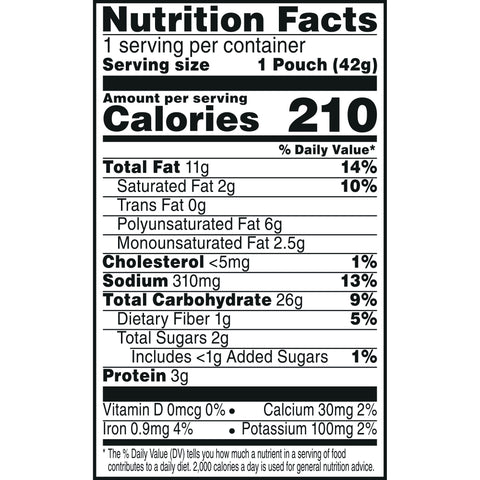 Kelloggs Cheez It Cheddar Sour Cream and Onion Cracker, 1.5 Ounce -- 36 per case.