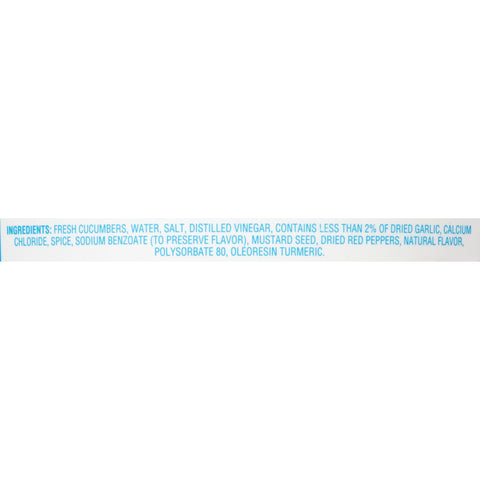 Pickle Kosher Spear Refrigerated 220-280 Ct