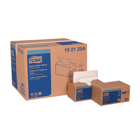 Wiper Towel Pop-up White 2-ply 9x10