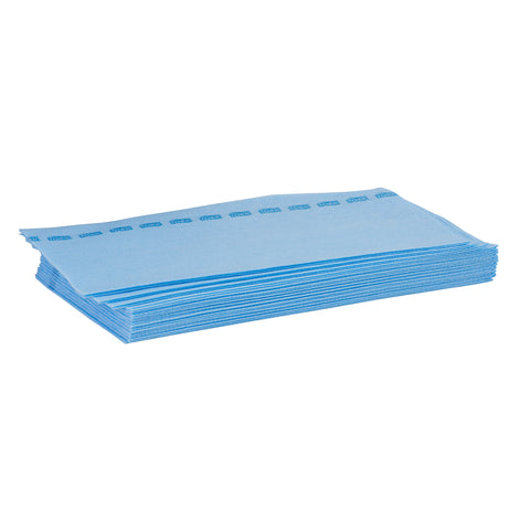 Wiper Towel Antimicrobial Foodservice Cloth Blue 1-ply 13x24