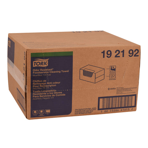 Wiper Towel Antimicrobial Foodservice Cloth Blue 1-ply 13x24
