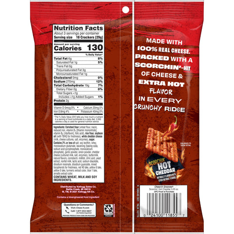 Cracker Grooves Scorchin Hot Cheddar