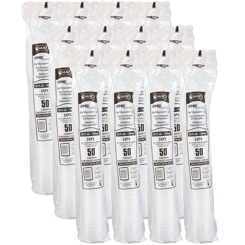 Dart Conex ClearPro Polypropylene Clear Cold Cup, 24 Ounce -- 600 per case