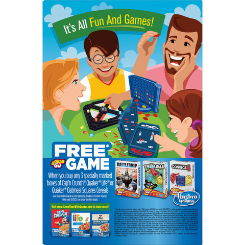 Quaker® CEREAL CAP'N CRUNCH REDBOX FAMILY PACK RTE