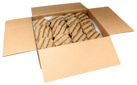 Beef Pattie Flame Broiled Cn Fc 2.7 Oz 9100
