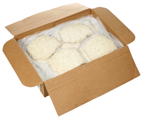Advance Food Deluxe Whole Muscle Pork Fritter, 8 Ounce -- 20 per case.