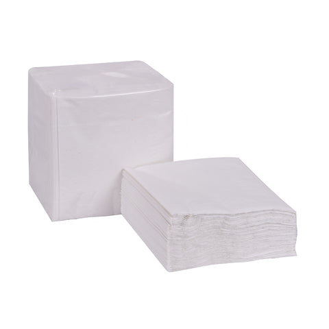 Napkin Beverage 9.3x9.3 White 2 Ply