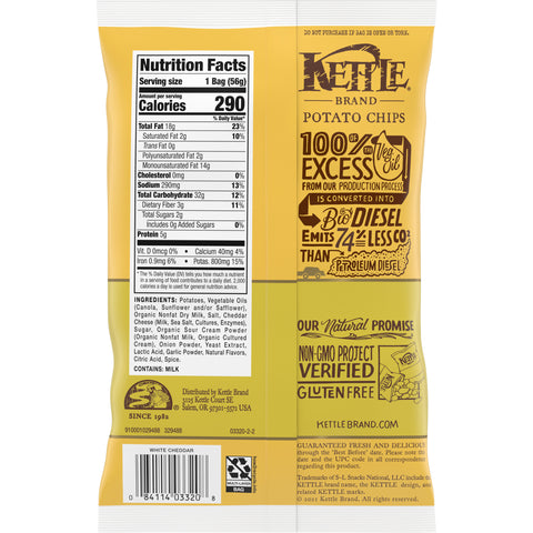 Chip Potato Kettle New York Cheddar