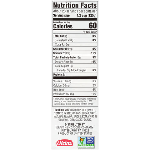 Heinz Spaghetti Sauce, 104 Ounce -- 6 per case.