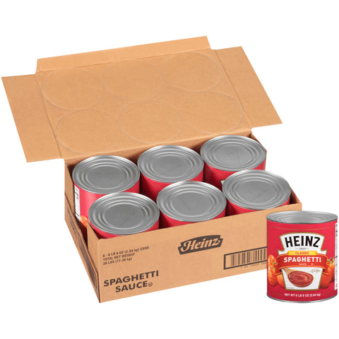 Heinz Spaghetti Sauce, 104 Ounce -- 6 per case.