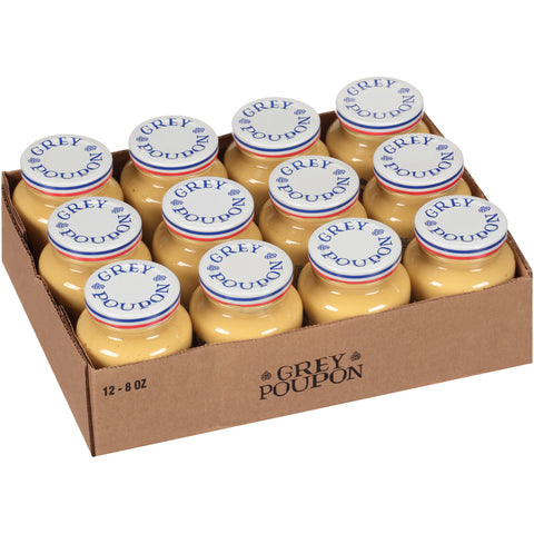 Grey Poupon Classic Mustard 12 Case 8 Ounce