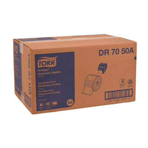 Napkin Dispenser Rollnap 17x7.5 White 1-ply