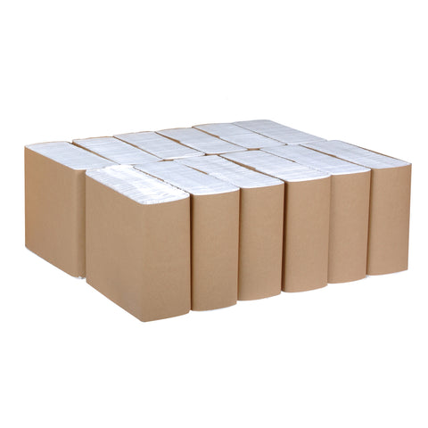 Tork 1 Ply White 1/8 Fold Universal Dinner Napkin, 15 x 17 inch -- 3000 per case